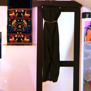 BCBG Olive Strapless Jumpsuit